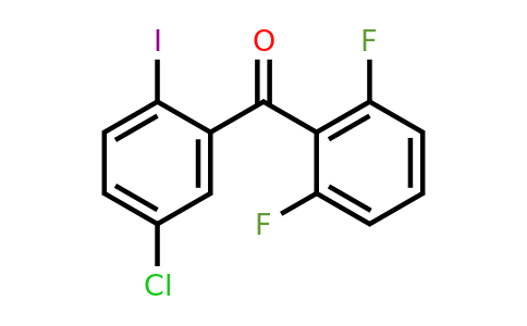 869365-97-9 | (5-Chloro-2-iodophenyl)(2,6-difluorophenyl)methanone