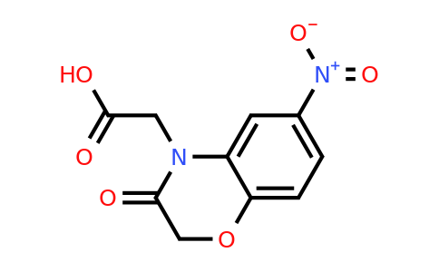 869464-86-8 | 2-(6-Nitro-3-oxo-3,4-dihydro-2h-1,4-benzoxazin-4-yl)acetic acid