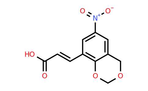 869472-63-9 | 3-(6-Nitro-4H-1,3-benzodioxin-8-yl)-2-propenoic acid