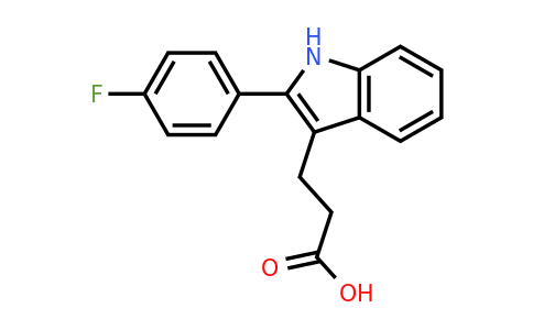 869472-64-0 | 3-[2-(4-fluorophenyl)-1h-indol-3-yl]propanoic acid