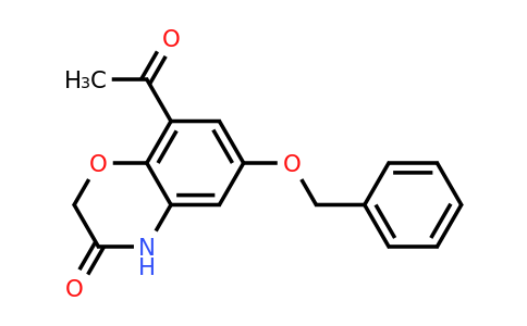 869478-09-1 | 8-Acetyl-6-(benzyloxy)-2H-benzo[b][1,4]oxazin-3(4H)-one