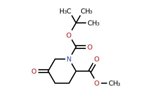 869564-40-9 | O1-tert-Butyl O2-methyl 5-oxopiperidine-1,2-dicarboxylate