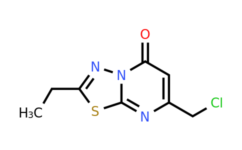 869634-07-1 | 7-(Chloromethyl)-2-ethyl-5H-[1,3,4]thiadiazolo[3,2-a]pyrimidin-5-one