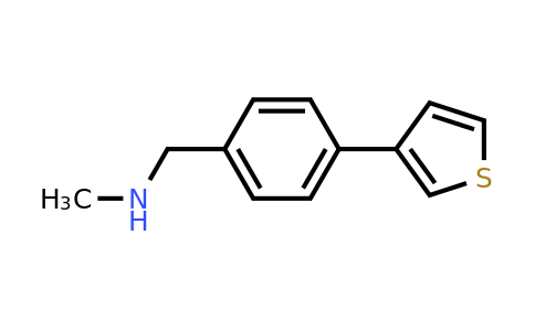 869901-17-7 | n-Methyl-1-(4-(thiophen-3-yl)phenyl)methanamine