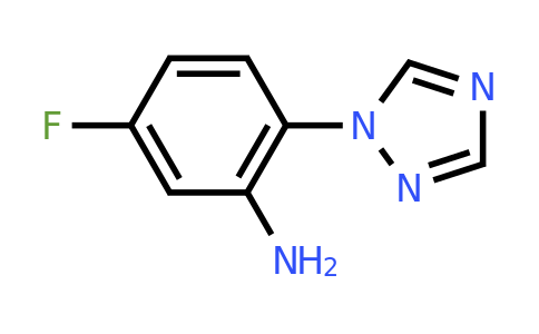 869942-02-9 | 5-Fluoro-2-(1h-1,2,4-triazol-1-yl)aniline