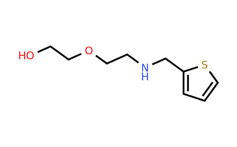 869943-17-9 | 2-(2-((Thiophen-2-ylmethyl)amino)ethoxy)ethan-1-ol