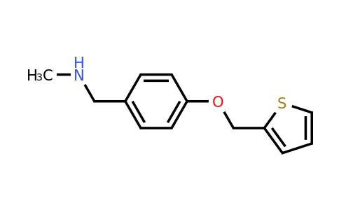 869947-87-5 | Methyl({[4-(thiophen-2-ylmethoxy)phenyl]methyl})amine