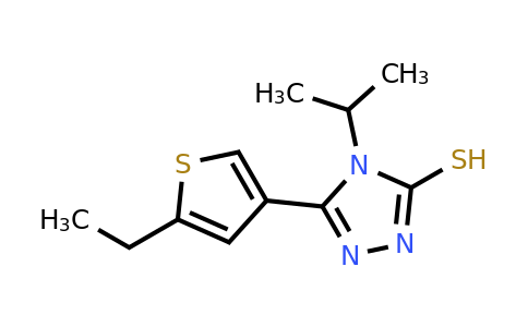 869952-61-4 | 5-(5-Ethylthiophen-3-yl)-4-isopropyl-4H-1,2,4-triazole-3-thiol