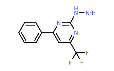 869952-73-8 | 2-Hydrazinyl-4-phenyl-6-(trifluoromethyl)pyrimidine