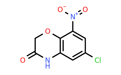 870064-73-6 | 6-Chloro-8-nitro-3,4-dihydro-2h-1,4-benzoxazin-3-one