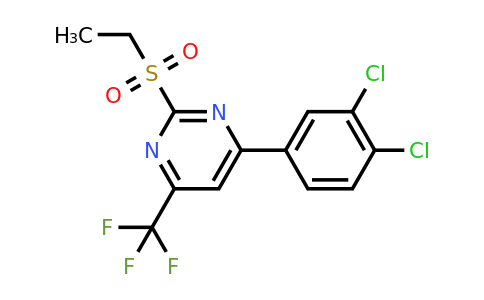 870083-94-6 | 4-(3,4-Dichlorophenyl)-2-(ethanesulfonyl)-6-(trifluoromethyl)pyrimidine