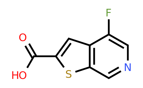 870235-46-4 | 4-Fluorothieno[2,3-c]pyridine-2-carboxylic acid