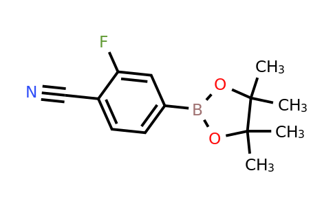870238-67-8 | 2-(4-Cyano-3-fluorophenyl)-4,4,5,5-tetramethyl-1,3,2-dioxaborolane