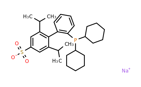 870245-84-4 | Sodium 2'-(dicyclohexylphosphino)-2,6-diisopropylbiphenyl-4-sulfonate