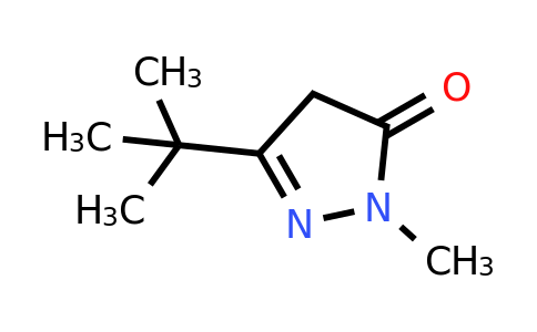 87031-30-9 | 3-tert-Butyl-1-methyl-2-pyrazolin-5-one