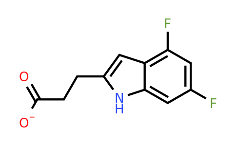 870536-93-9 | 3-(4,6-Difluoro-1H-indol-2-yl)propanoate