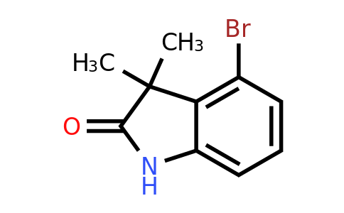 870552-47-9 | 4-Bromo-3,3-dimethyl-1H-indol-2-one