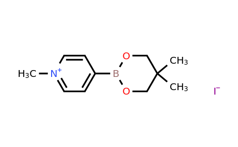 870556-29-9 | 4-(5,5-Dimethyl-1,3,2-dioxaborinan-2-yl)-1-methylpyridin-1-ium iodide