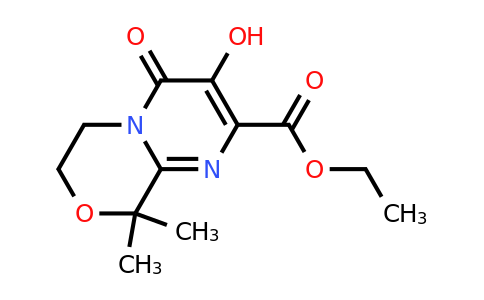 870562-16-6 | Ethyl 3-hydroxy-9,9-dimethyl-4-oxo-4,6,7,9-tetrahydropyrimido[2,1-c][1,4]oxazine-2-carboxylate