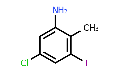 870606-29-4 | 5-Chloro-3-iodo-2-methylaniline