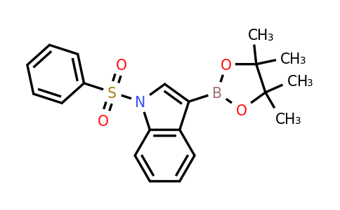 870717-93-4 | 1-(Phenylsulfonyl)indole-3-boronic acid pinacol ester