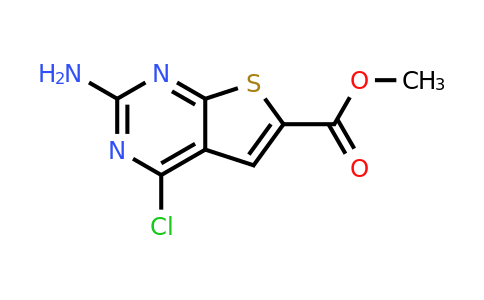 871231-32-2 | Methyl 2-amino-4-chlorothieno[2,3-d]pyrimidine-6-carboxylate