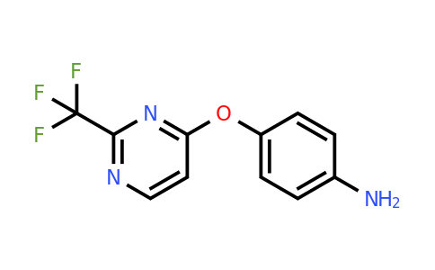 871240-11-8 | 4-((2-(Trifluoromethyl)pyrimidin-4-yl)oxy)aniline