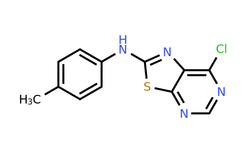 871266-80-7 | 7-Chloro-N-(p-tolyl)thiazolo[5,4-d]pyrimidin-2-amine