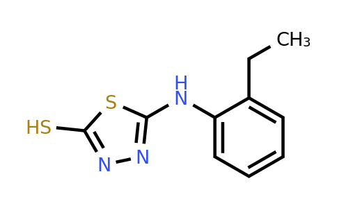 871544-62-6 | 5-[(2-ethylphenyl)amino]-1,3,4-thiadiazole-2-thiol