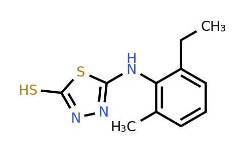 871544-63-7 | 5-[(2-ethyl-6-methylphenyl)amino]-1,3,4-thiadiazole-2-thiol