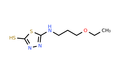 871548-19-5 | 5-[(3-ethoxypropyl)amino]-1,3,4-thiadiazole-2-thiol