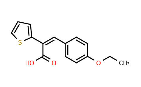 871673-16-4 | 3-(4-Ethoxyphenyl)-2-(thiophen-2-yl)prop-2-enoic acid