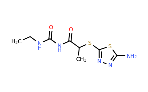 871804-03-4 | 2-((5-Amino-1,3,4-thiadiazol-2-yl)thio)-N-(ethylcarbamoyl)propanamide