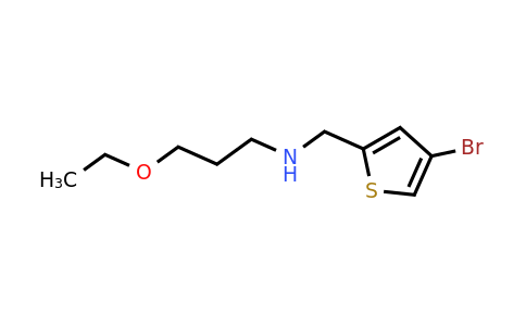 871805-11-7 | n-((4-Bromothiophen-2-yl)methyl)-3-ethoxypropan-1-amine
