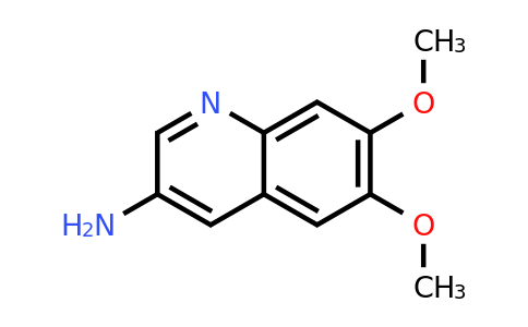 87199-82-4 | 6,7-dimethoxyquinolin-3-amine