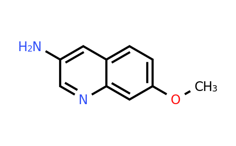 87199-83-5 | 7-Methoxyquinolin-3-amine
