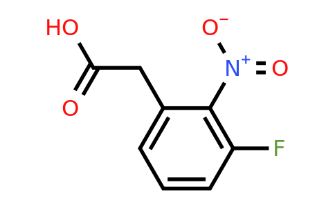 872141-25-8 | 2-(3-Fluoro-2-nitrophenyl)acetic acid