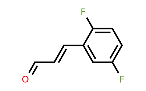 (e)-3-(2,5-Difluorophenyl)acrylaldehyde