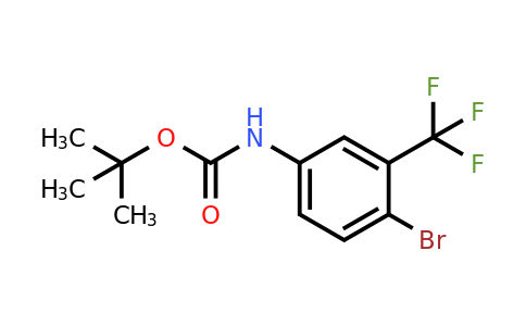 Tert-butyl (4-bromo-3-(trifluoromethyl)phenyl)carbamate