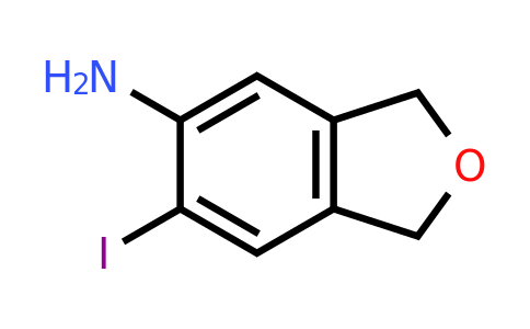 872625-34-8 | 6-Iodo-1,3-dihydroisobenzofuran-5-amine