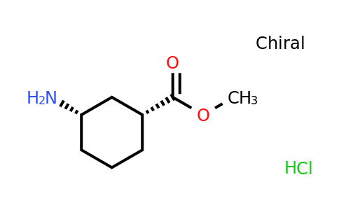 87360-22-3 | rel-((1R,3S)-Methyl 3-aminocyclohexanecarboxylate hydrochloride)