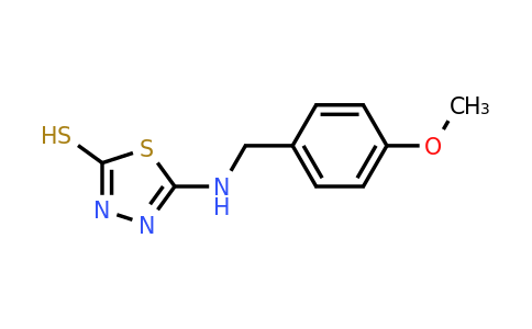 873790-27-3 | 5-{[(4-methoxyphenyl)methyl]amino}-1,3,4-thiadiazole-2-thiol
