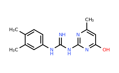 874006-44-7 | 1-(3,4-Dimethylphenyl)-3-(4-hydroxy-6-methylpyrimidin-2-yl)guanidine