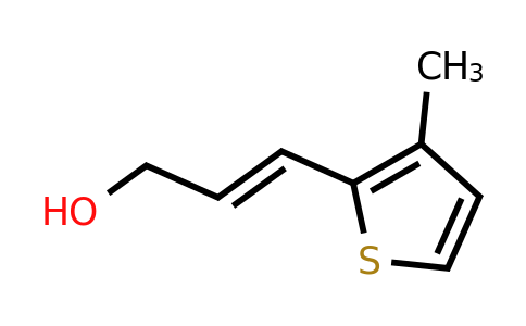 87407-21-4 | 3-(3-Methylthiophen-2-yl)prop-2-en-1-ol