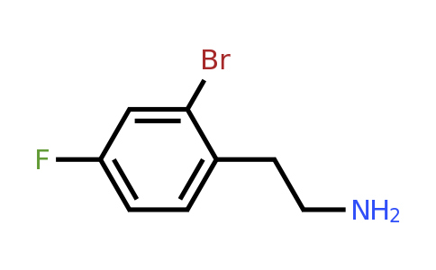 2-(2-Bromo-4-fluorophenyl)ethan-1-amine