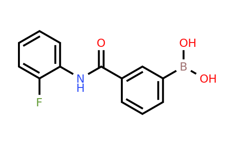 874288-35-4 | (3-((2-Fluorophenyl)carbamoyl)phenyl)boronic acid