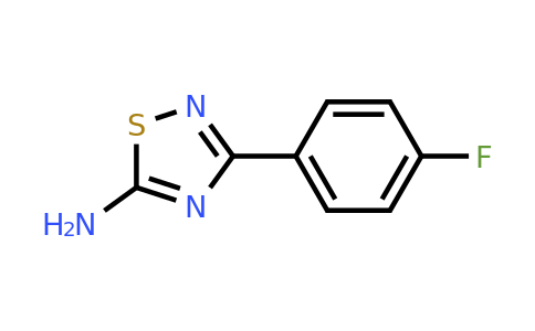 874356-96-4 | 3-(4-Fluorophenyl)-1,2,4-thiadiazol-5-amine