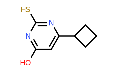 874516-64-0 | 6-Cyclobutyl-2-mercaptopyrimidin-4-ol