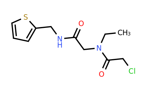 874594-85-1 | 2-Chloro-n-ethyl-n-{[(thiophen-2-ylmethyl)carbamoyl]methyl}acetamide
