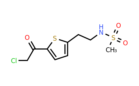 874623-42-4 | n-{2-[5-(2-chloroacetyl)thiophen-2-yl]ethyl}methanesulfonamide